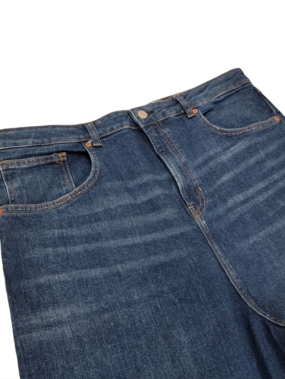 Reformation Ezra Super Stretch High Rise Straight Jeans Retro Women’s Size 34 - Picture 11 of 17